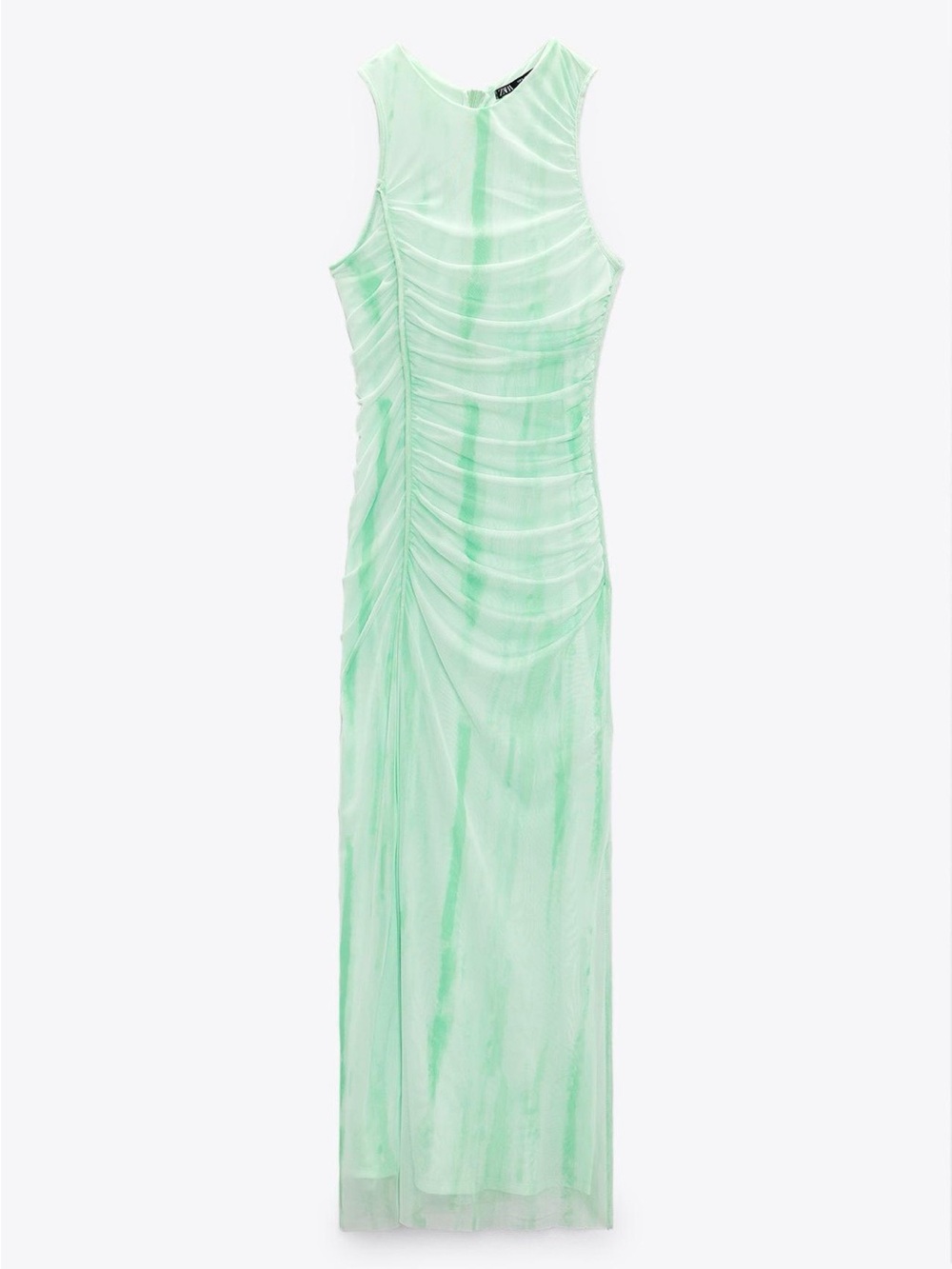 Sleeveless Mint Green Tulle Dress